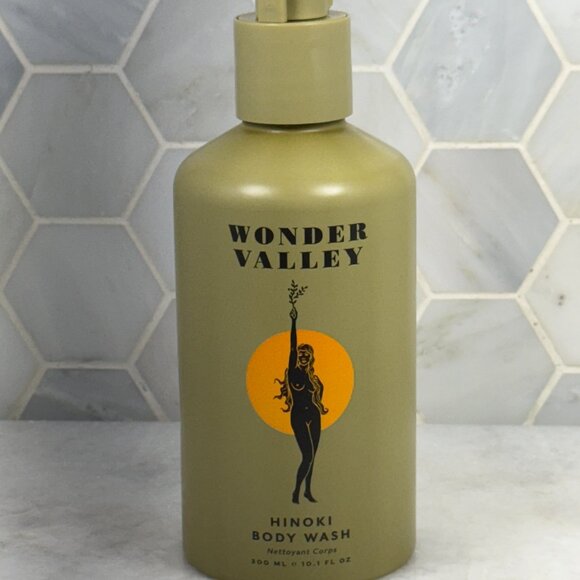 WONDER VALLEY - Hinoki Body Wash | Vegan, Cruelty-Free, All Skin Types | 300ml - Picture 1 of 4